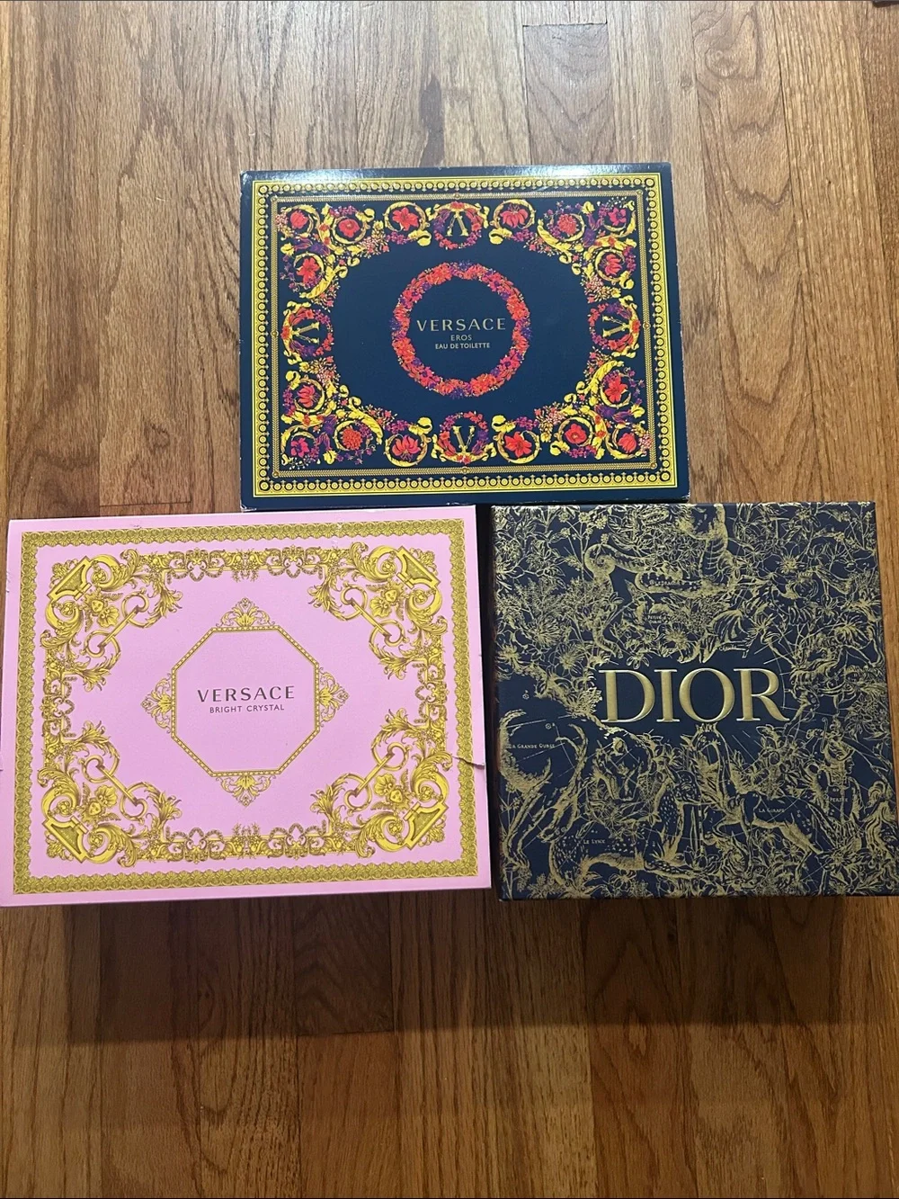 Dior Black and Gold Decorative Gift Box